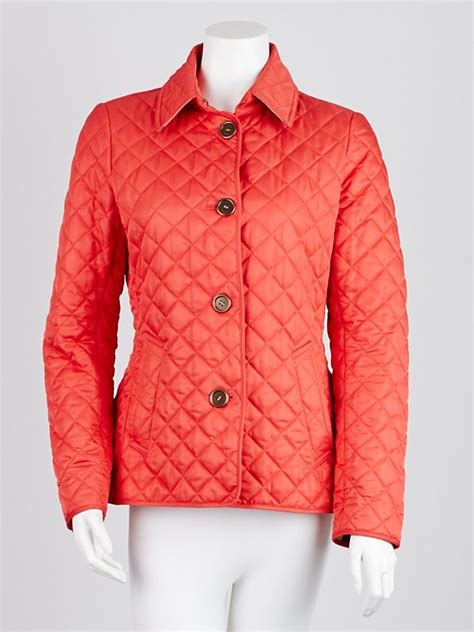 burberry copford quilted jacket deep fuchsia